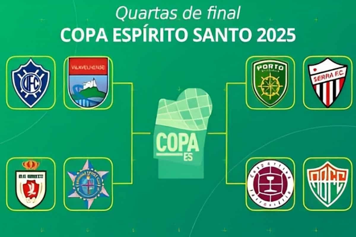 Definidos os confrontos das quartas de final da Copa Espírito Santo ...